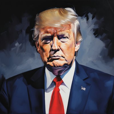 Acrílico Donald Trump Política Pinturas de Arte para la venta, impresiones de decoración de pared de F. Abderrahim