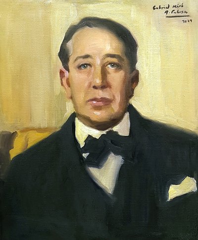 Retrato de Gabriel Miró de Alejandro Cabeza