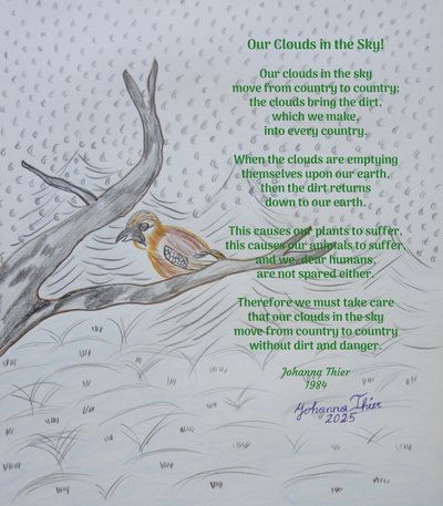 Nuestras nubes en el cielo de Johanna Thier