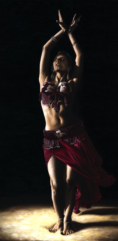Bailarina del desierto de Richard Young