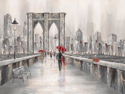 Rosas, Puente de Brooklyn de Isabella Karolewicz