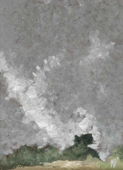 Seto y nubes de 
