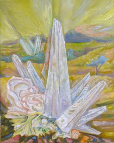 Paisaje con cristal de Elzbieta Goszczycka