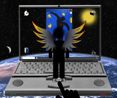 Icarus (III) (de la serie: Windows) de Alexander Eibach