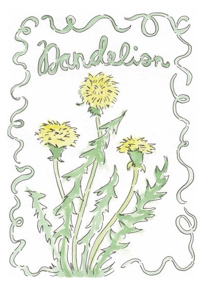 Diente de león de june art
