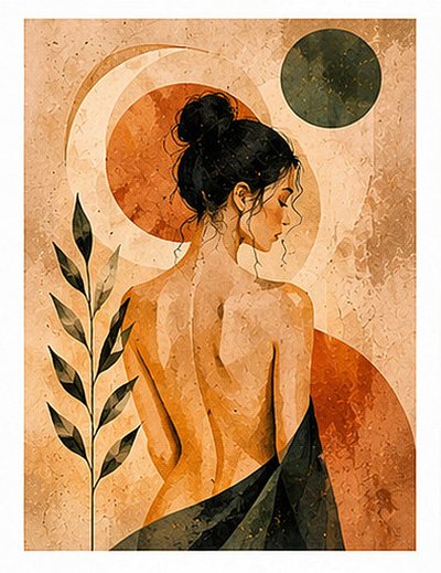 Elegancia femenina de Nomi Morina