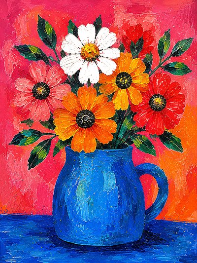 Fiesta de las flores y los colores de Nomi Morina