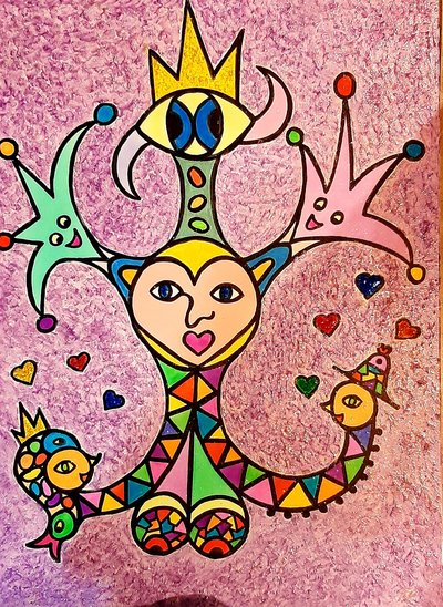 El corazón que se contempla a sí mismo de Steffi_Seiler_Art
