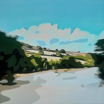 Digitale Landschaft 26 de M. Vet