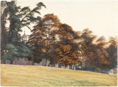 Los Jardines en el Castillo Howard de 9th earl of Carlisle George Howard