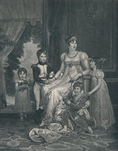 Marie-Annunciade-Caroline Bonaparte, c. 1810, 1896 de AE Anderson