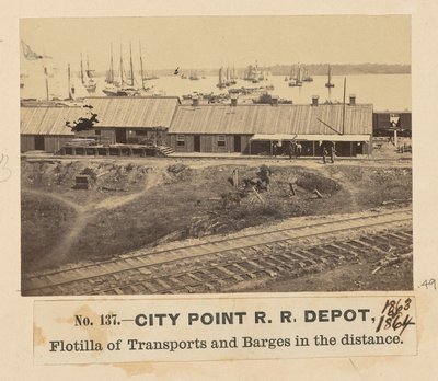 Depósito ferroviario de City Point de A.J. Russell