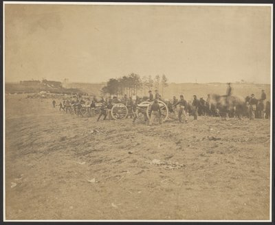 [Primera Batería de Connecticut, Cerca de Fredericksburg] de A.J. Russell