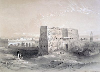 Templo de Edfu, Egipto de AR Grieve