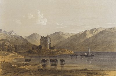 Castillo de Dunderawe de A.V. Copley Fielding