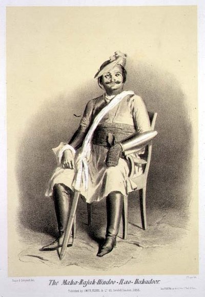 El Maha-Rajah-Hindoo-Rao-Babadoor, de 