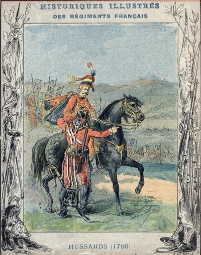 Húsares ingleses de A. Demarle