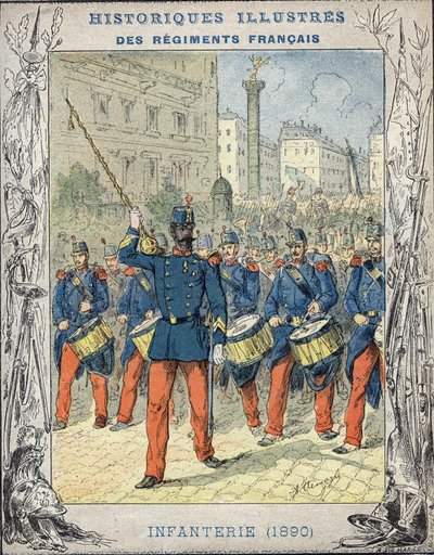 Infantería francesa de A. Demarle
