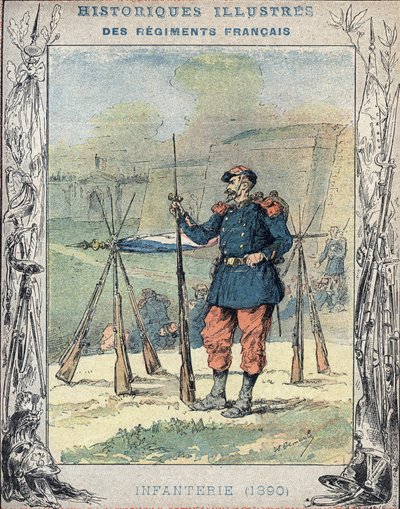 Infantería francesa de A. Demarle