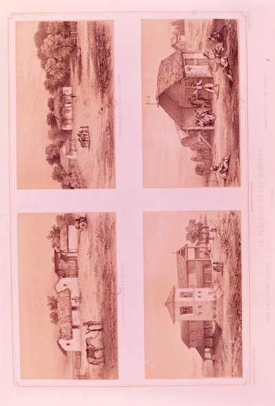 Paraguay y sus misiones, grabado por Frederic Sorrieu (1807-71) (litografía) de A. Demersay