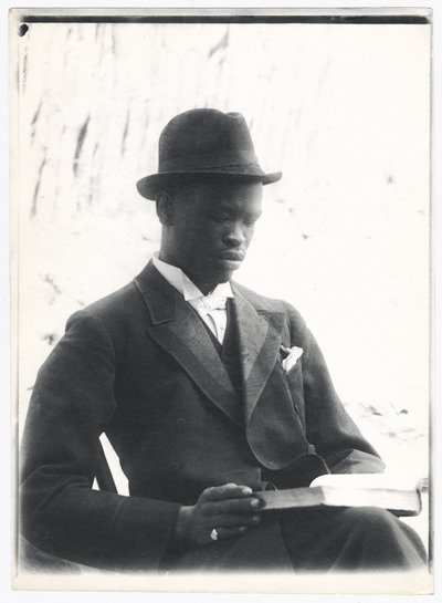 Sekhome, hijo de Khama, c.1910 de A. E. Hargreave