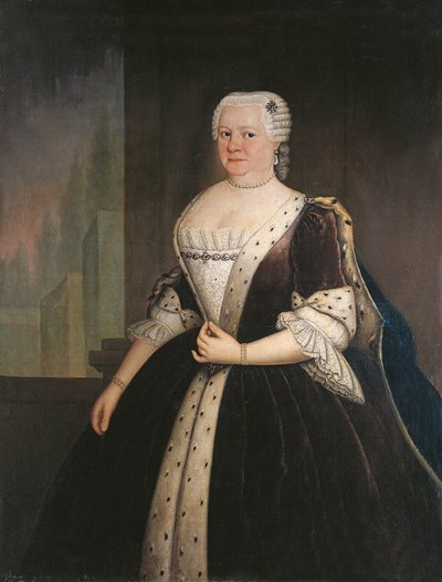 Retrato de una reina de Prusia, c.1739 de A. F. Habert