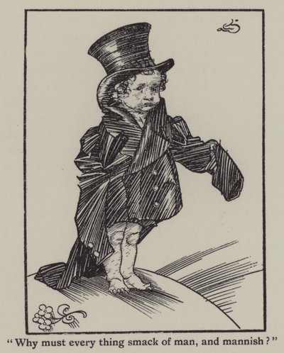 Ilustración para Los Ensayos de Elia de Charles Lamb de A. Garth Jones
