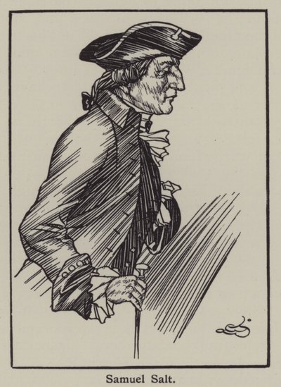 Ilustración para Los Ensayos de Elia de Charles Lamb de A. Garth Jones