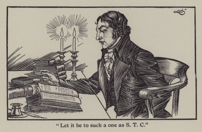 Ilustración para The Essays of Elia de Charles Lamb de A. Garth Jones