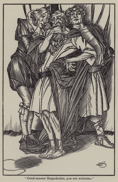 Ilustración para The Essays of Elia de Charles Lamb de A. Garth Jones