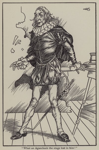 Ilustración para Los Ensayos de Elia de Charles Lamb de A. Garth Jones