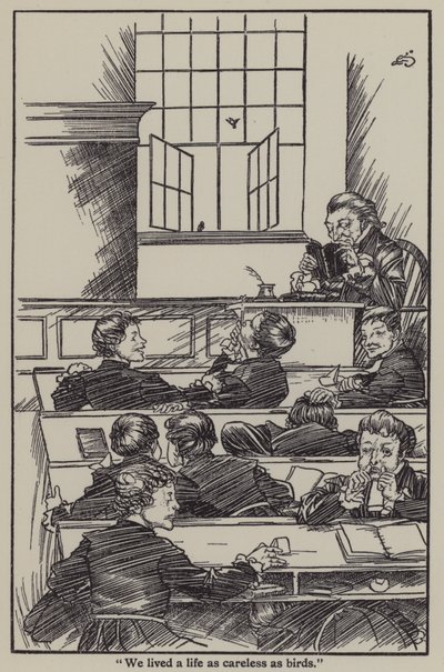 Ilustración para The Essays of Elia de Charles Lamb de A. Garth Jones