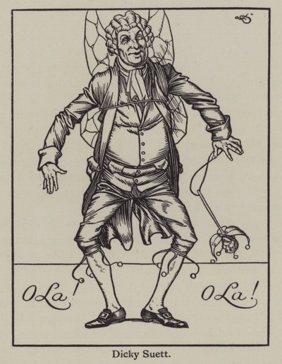 Ilustración para Los Ensayos de Elia de Charles Lamb de A. Garth Jones