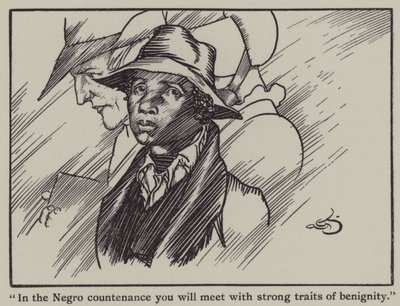 Ilustración para Los Ensayos de Elia de Charles Lamb (litografía) de A. Garth Jones