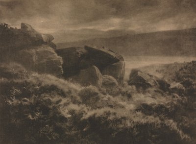 Camera Work: Rain from the Hills de A. Horsley Hinton