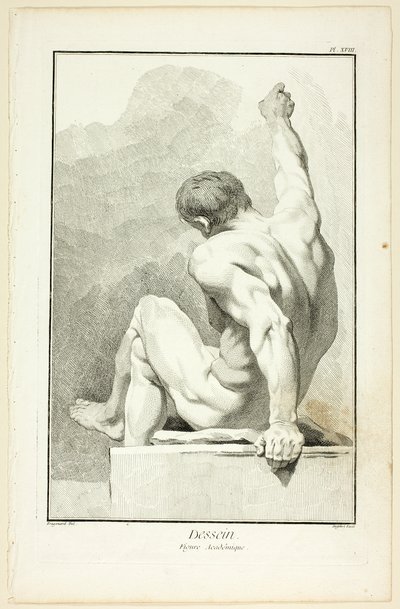 Diseño: Figura académica, de Encyclopédie de A. J. Defehrt