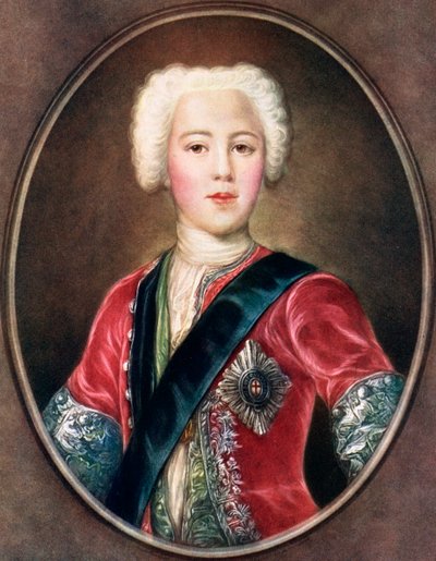El joven caballero, Príncipe Carlos Eduardo Estuardo, c. 1730s de A J Skrimshire