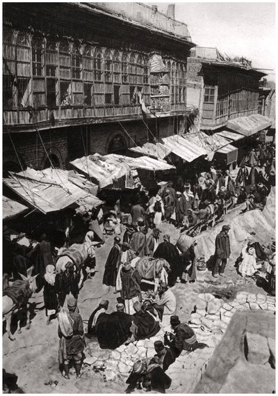 El mercado Sheikh Gazal en Ashar, Basora, Irak, 1925 de A. Kerim