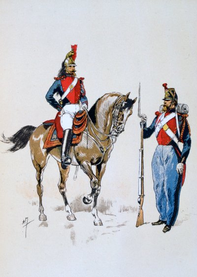 Guardia de París, 11 de diciembre de 1852 - 10 de septiembre de 1870 de A. Lemercier