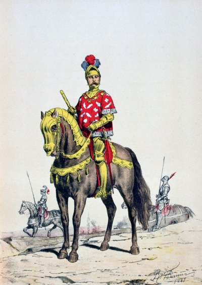 Preboste de París, siglo XV, 1887 de A. Lemercier
