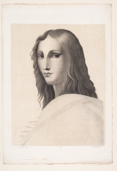 Figura juvenil de "La escuela de Atenas" de Rafael de A. Lilienberg