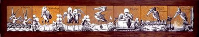 Panel de azulejos, c.1876 de A. Masson