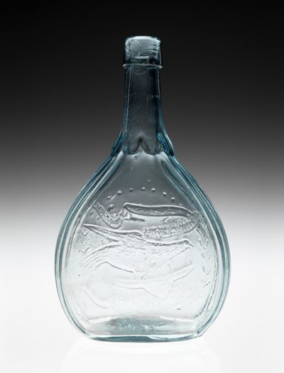 Frasco figurado, c. 1866-1874 de A. R. (attr.to) Samuels