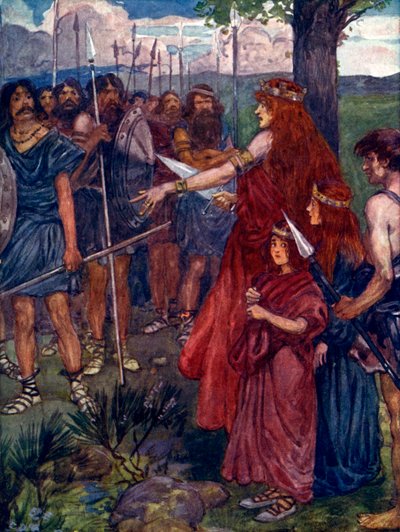 ¿Me seguirán, hombres?, c. 61 d.C., 1905 de A. S. Forrest