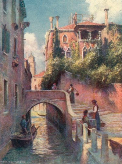 Parte Trasera del Palazzo Dario de A. Trevor Haddon