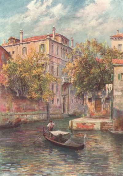 Palazzo Dona desde Rio S Polo de A. Trevor Haddon