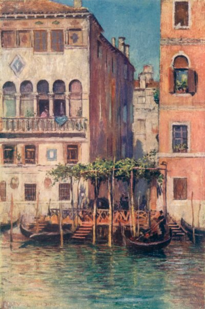Palacio Sicher y Traghetto Della Madonnetta de A. Trevor Haddon