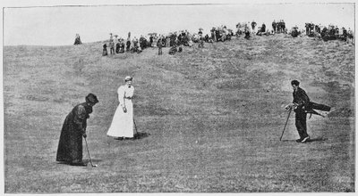 El Torneo de Campeonato de Oro de Damas en Portrush de A. Welch