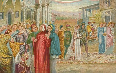 Episodio de la vida de Dante de A. del Senno