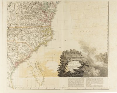 Mapa de los Estados Unidos de América del Norte de Aaron Arrowsmith
